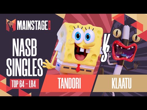 Tandori vs Klaatu - Nick All-Star Brawl: Top 64 LR4 - Mainstage 2021 | Spongebob vs Oblina (NASB)