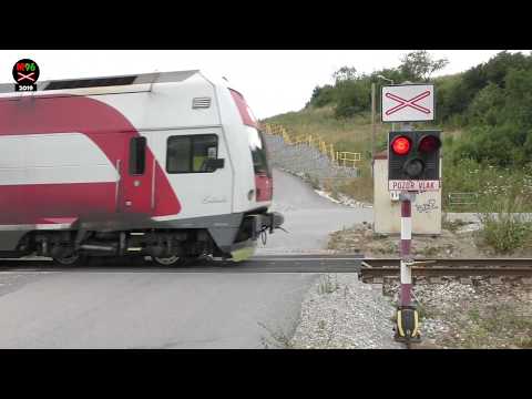 Železničné priecestie Čierne pri Čadci #1 (SK) - 7.7.2019 / Železniční přejezd / Railroad crossing