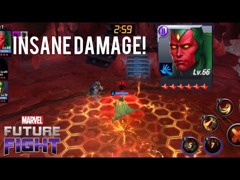 VISION WITH C.T.P OF RAGE IS AMAZINGLY GOOD!- Marvel Future Fight
