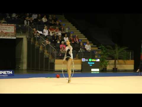 Berlin Masters 2015: Mehrkampf Reifen - Serena Lu (USA)