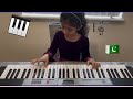 Piano : Pakistan National anthem and Dil Dil Pakistan🎹🎼 |Manoo Creations