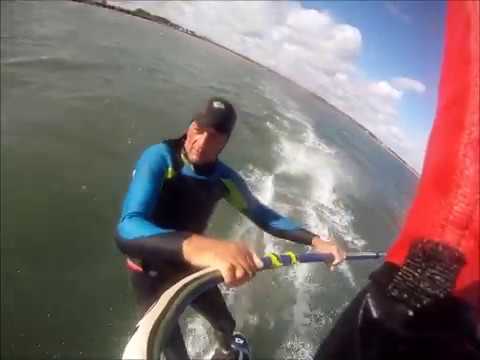 Our visit to fraisthorpe beach windsurfing