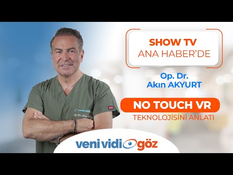 Op. Dr. Akyurt, Show TV'de 'No Touch Lazer VR' teknolojisini anlattı!