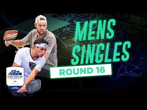 Jack Sock v Jay Devilliers  at the Las Vegas Pickleball Cup