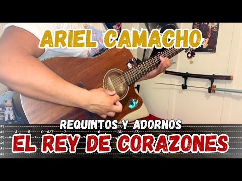 [TABS] El Rey de Corazones / Ariel Camacho - Tutorial - REQUINTOS - ADORNOS - Guitarra