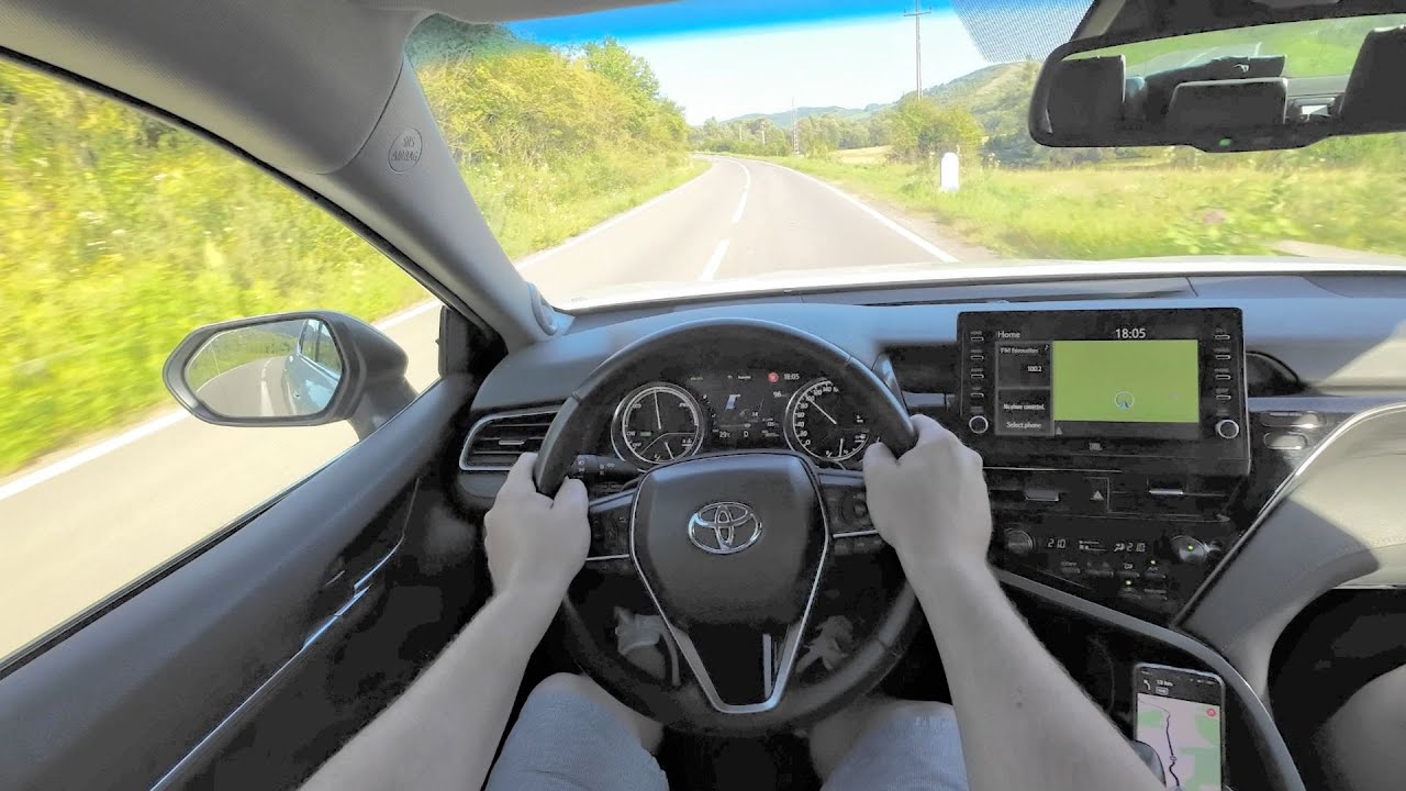 Toyota Camry Hybrid 2023 POV Test Drive | No Talking