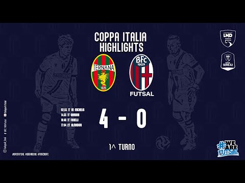 Highlights Coppa Italia Serie A2 - 1° Turno - Futsal Ternana - Bfc 1909 Futsal
