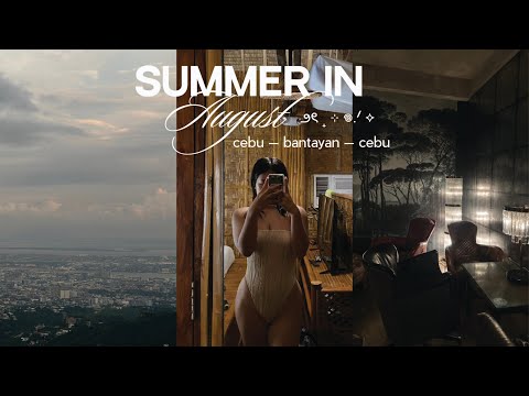 escapada de agosto - viagem à praia para a ilha de Bantayan, café no topo da colina em Cebu e reencontro com nossos primos