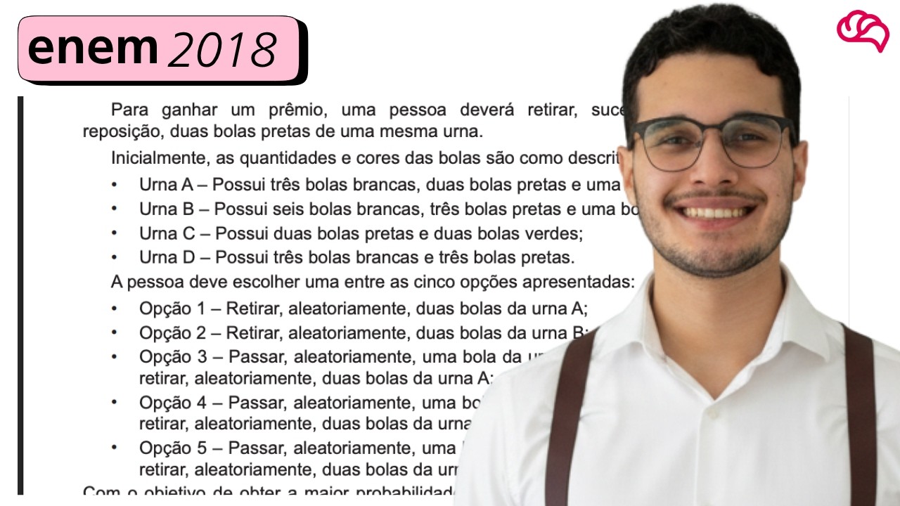 Resolução em Vídeo — Questão 150 ENEM 2018