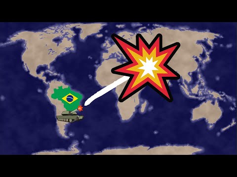 Brazil Conquering THE WORLD | Territorial.io