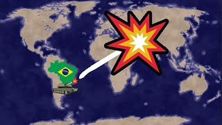 Brazil Conquering THE WORLD | Territorial.io