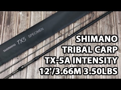 Вудилище коропове Shimano Tribal Carp TX-5A Intensity 12'/3.66m 3.50lbs+ - 2sec.