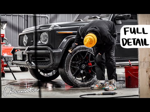 Dirty G-Wagon Spends A Day At The Spa