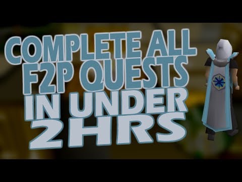 [OSRS] Complete EVERY F2P QUEST At THE SAME TIME (Except For Dragon Slayer)