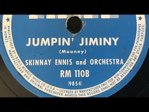 Skinnay Ennis & Orchestra "Jumpin’ Jiminy" vocalist Carmene (his wife) =superb big band swing sound
