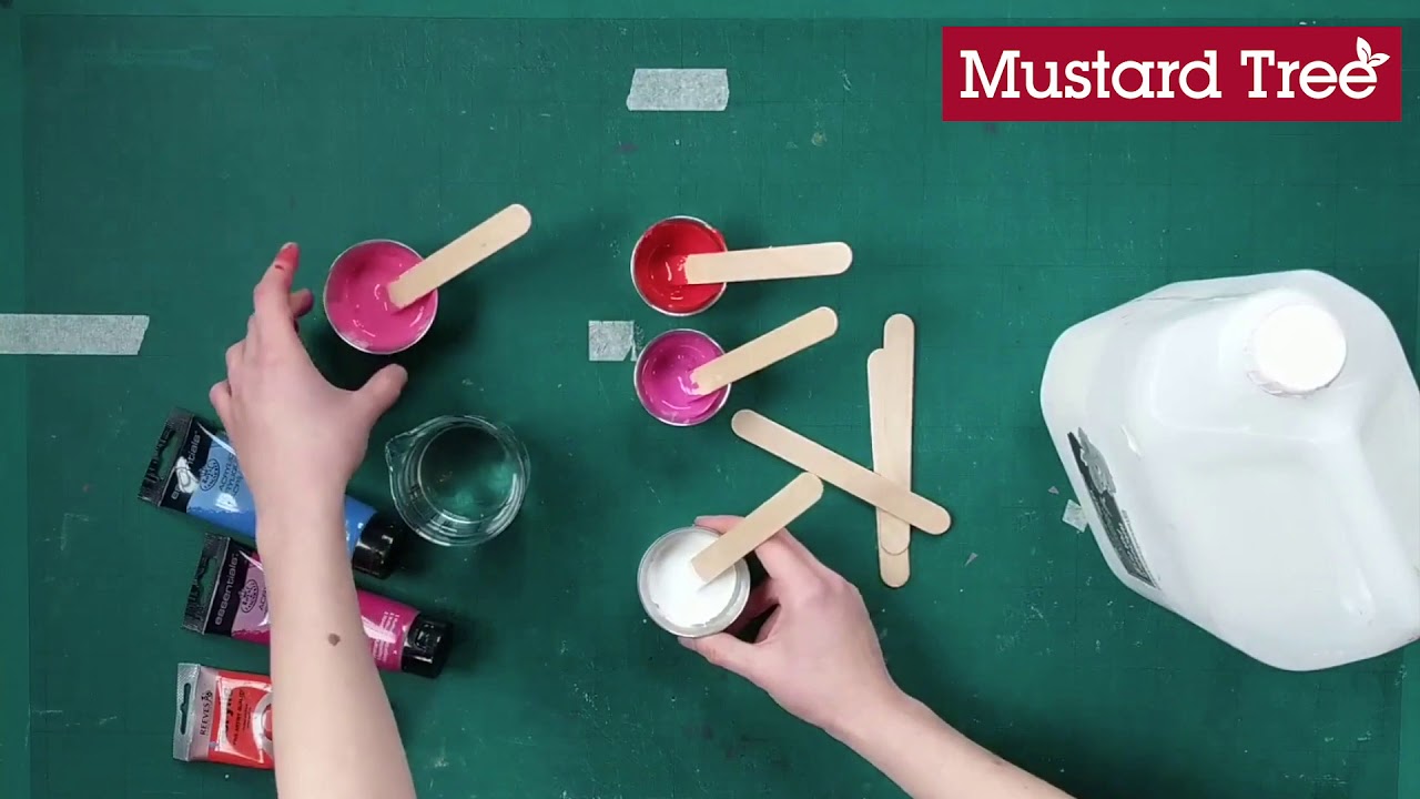 Creative Session - Paint Pouring