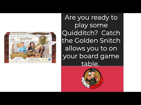 The Purge: # 3653 Harry Potter: Catch the Golden Snitch: Are you and your family members up to the challenge of playing Quidditch at your board gaming table? 