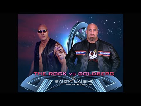 Story of The Rock vs. Goldberg | Backlash 2003