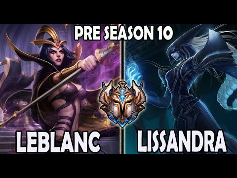Faker LEBLANC vs LISSANDRA [ MID ] Lol Challenger Korea