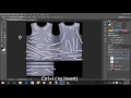 Imvu creating tutorial #3 How to add pattern shirt + wrinkles on a shirt (Photoshop)