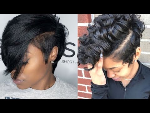 Inverted Pixie Cut