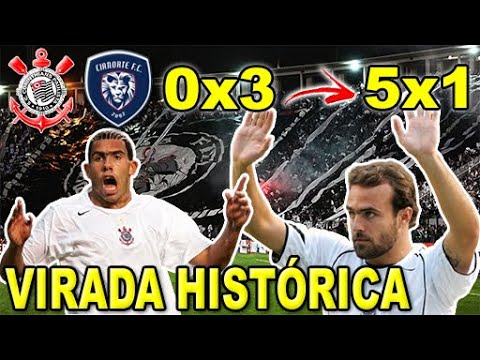 Corinthians 5 x 1 Cianorte Copa do Brasil 2005 Jogo Completo 06/04/2005