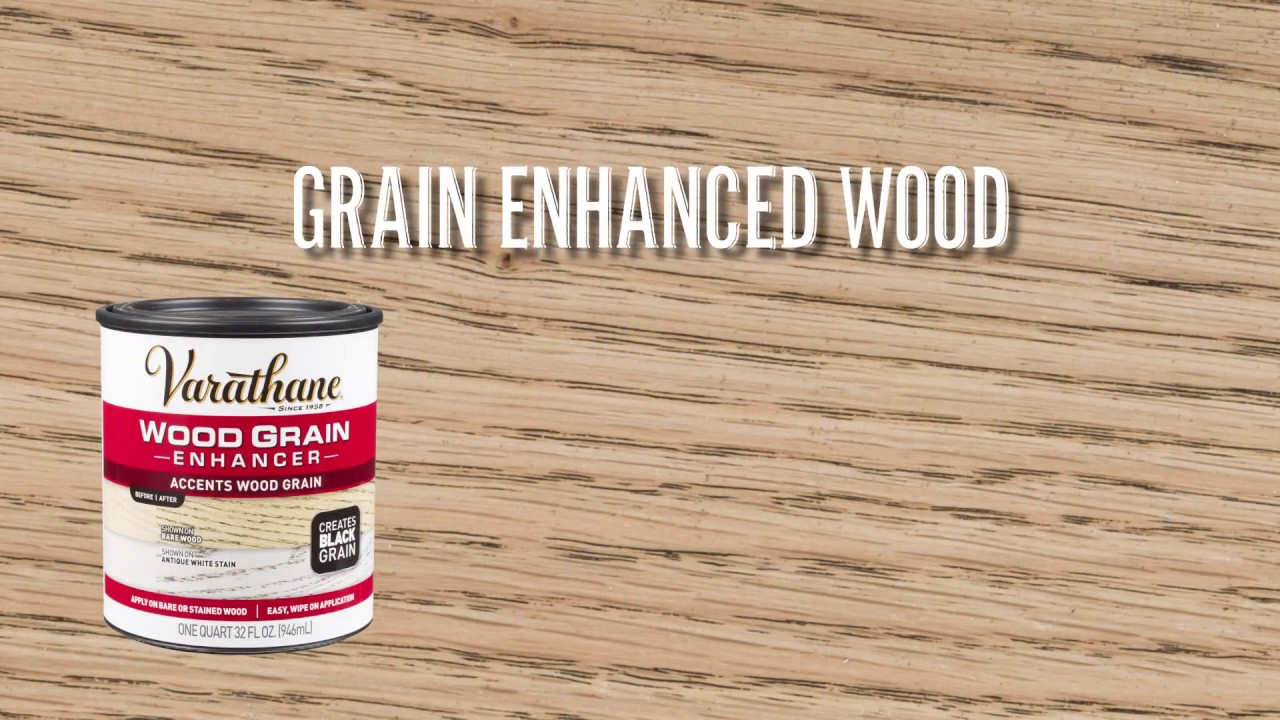 Thumbnail for Learn How to Enhance Wood Grain with Varathane Grain Enhancer - Black
