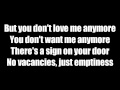 Leona Lewis - Homeless [Lyrics] [HD] 