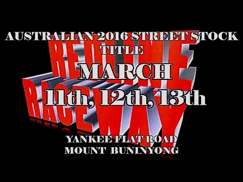 2016 Australian Street Stock Title  REDLINE RACEWAY  Yannkee Flat Road Mount Buninyong