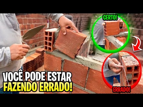 AFTER I LAYED BRICKS LIKE THIS MY WALL NEVER BECAME CROOKED AGAIN! #18