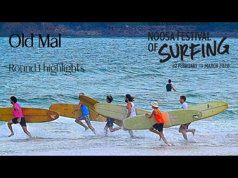 Noosa Festival Day 2 - Old Mal Division Round 1 Highlights