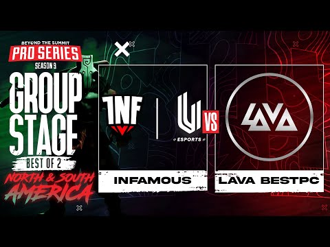 INF.UESPORTS vs Lava Game 1 - BTS Pro Series 9 AM: Group Stage w/ rkryptic & neph