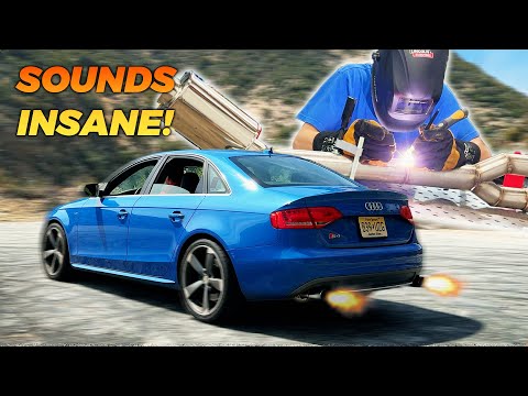 Ich fertige den BESTEN Sonderauspuff für meinen Audi S4!