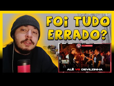 (POLÊMICA 😱🔥) ALÊ X DEVILZINHA - SEMIFINAL - BATALHA DA GDS -#GDS01 | REACT BAUEB