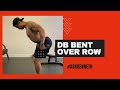 DB Bent Over Row 廣東話旁白 | #AskKenneth