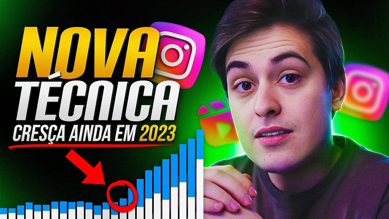 CRESCER MAIS RÁPIDO NO INSTAGRAM 2024 com UMA NOVA TÉCNICA em 6 PASSOS