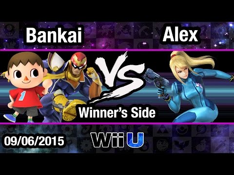 Alex (ZSS) vs. Bankai (Villager, Falcon) - Winner's Side - Smash Wii U