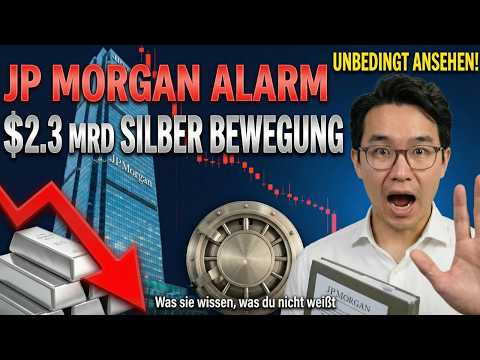 EILMELDUNG: JP Morgan hat gerade 2,3 Mrd. $ in Silber bewegt – was wissen sie, was du nicht weißt?