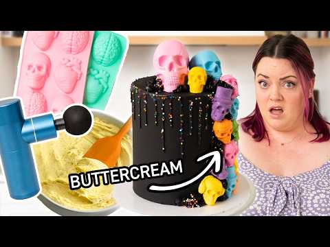 Only Using MY FAV Cake Hacks to Decorate an Entire Cake!