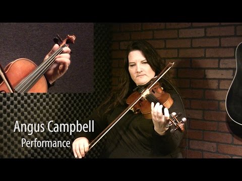 Angus Campbell - Canadian Fiddle Lesson by Patti Kusturok