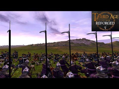 WARLORDS VIE FOR EDORAS (Siege Battle) - Third Age: Total War (Reforged)