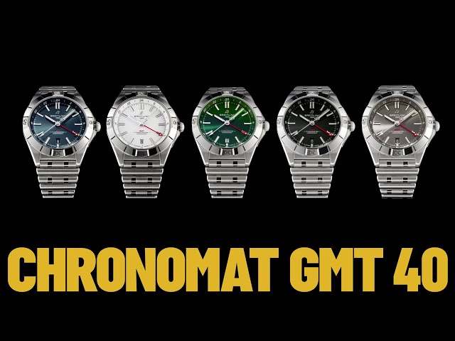 Breitling Chronomat A32398101B1A1 Automatic GMT 40 Black Dial