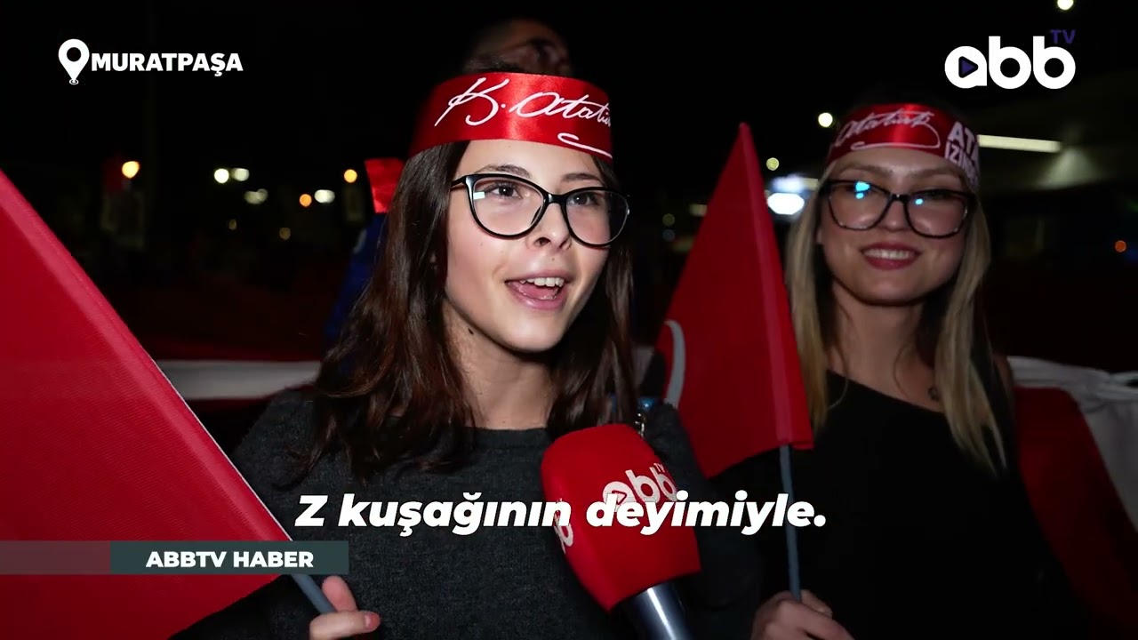 CUMHURİYET COŞKUSU ANTALYA'YI SARDI
