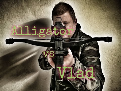 Armbrust Alligator und die Vlad im Schusstest.Hier 3 aufschlussreiche Versuche...
