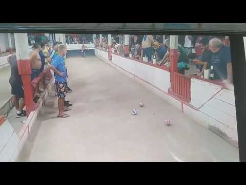 Bochada do Lucas Fenalti pra duas bochas