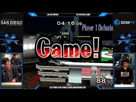 LSSD 140 - Kopaka (Marth) vs. HFFC | Anno (Marth) - SSBM Losers Quarters - Smash Melee