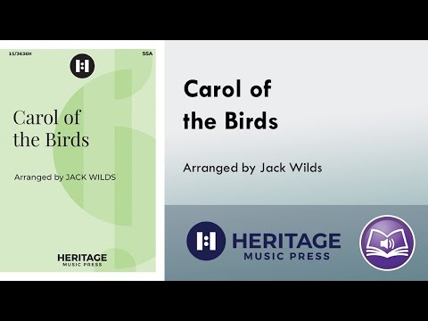 Carol of the Birds (SSA) - arr. Jack Wilds
