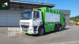 Мусоровоз DAF CF 290 6X2 NL-truck APK 20m3 Haller MED.XL. Lifter Steering axle | Изображение 4 - Autoline