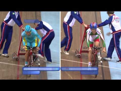 TSISHKOU - ZAKHAROV - Men's Omnium 1km Time Trial - 2013 UCI World Track Championships, Minsk