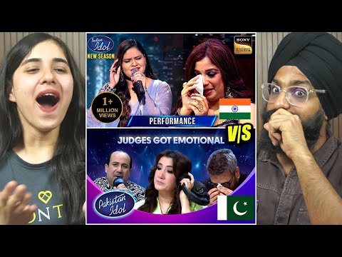 Indian Reaction to Pakistan Idol Vs Indian Idol | Which is better? | Raula Pao